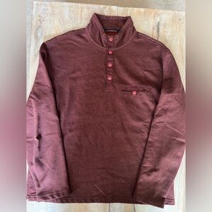 3/$90 UNTUCKit 1/4 Button Down Sweater